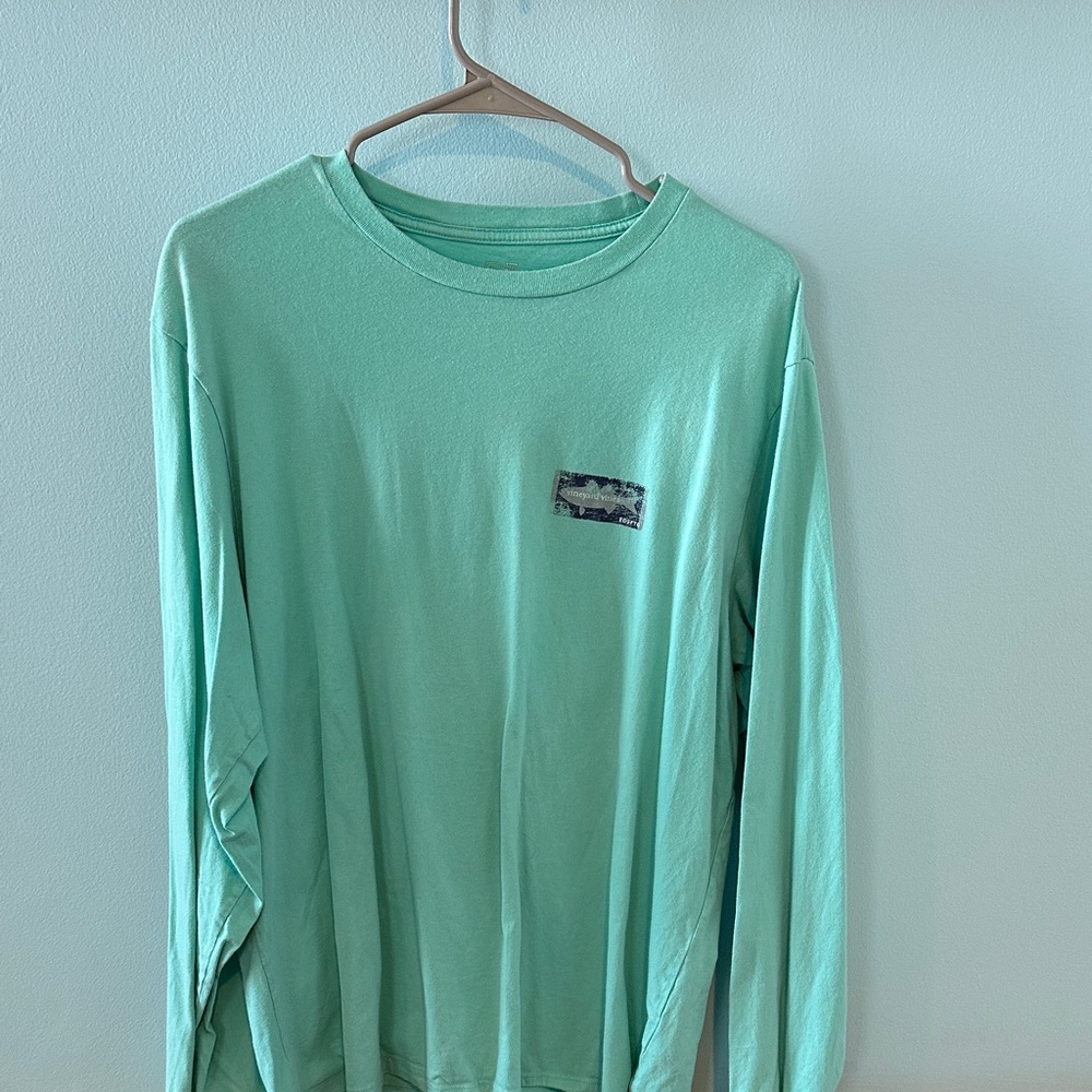 Vineyard Vines Seafoam Green Crewneck